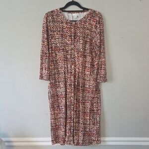 J.Jill. Stretch Knit Dress w Pockets (S)